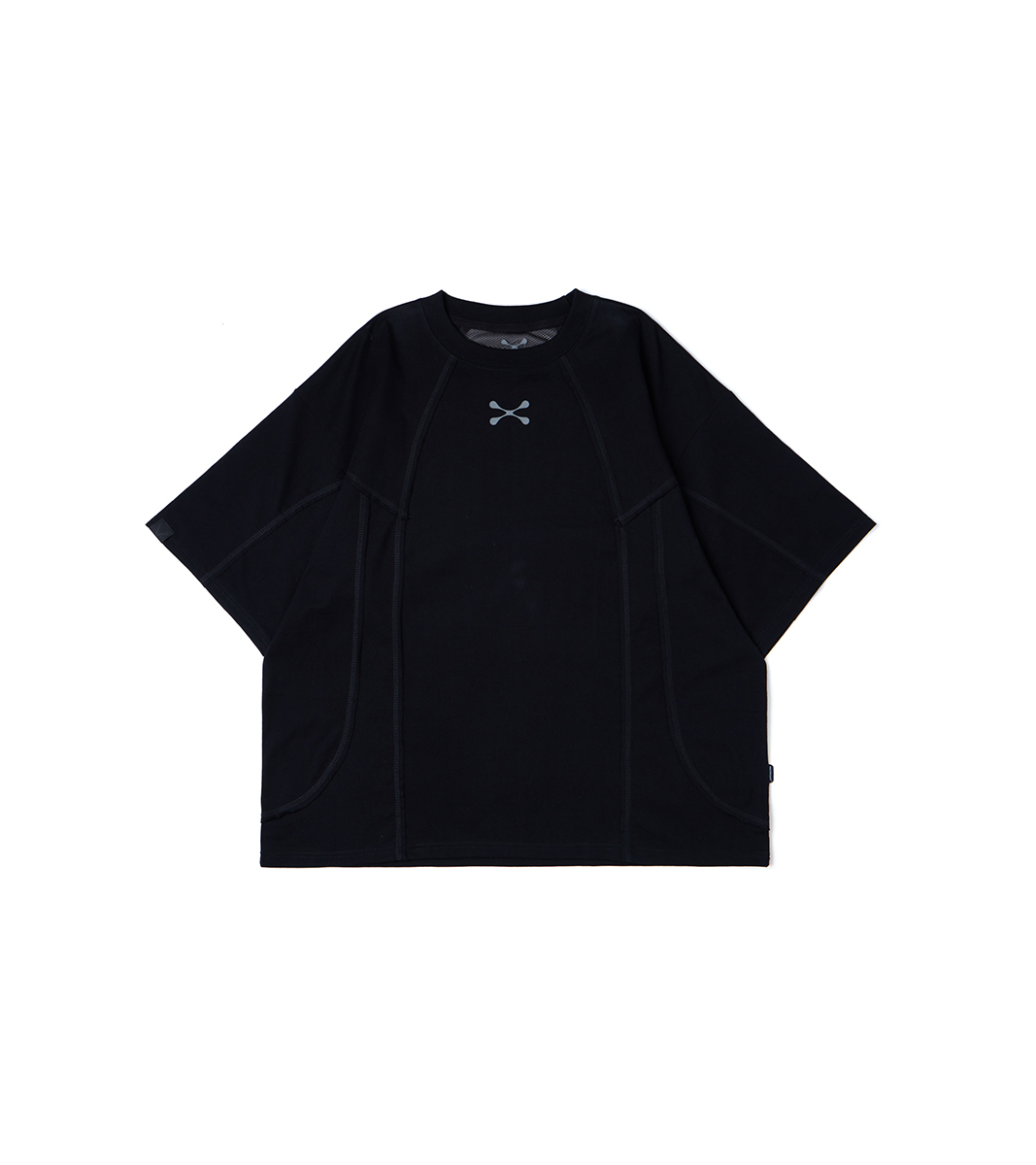 nozzle quiz®｜Reverse Arc S/S Tee (Black)