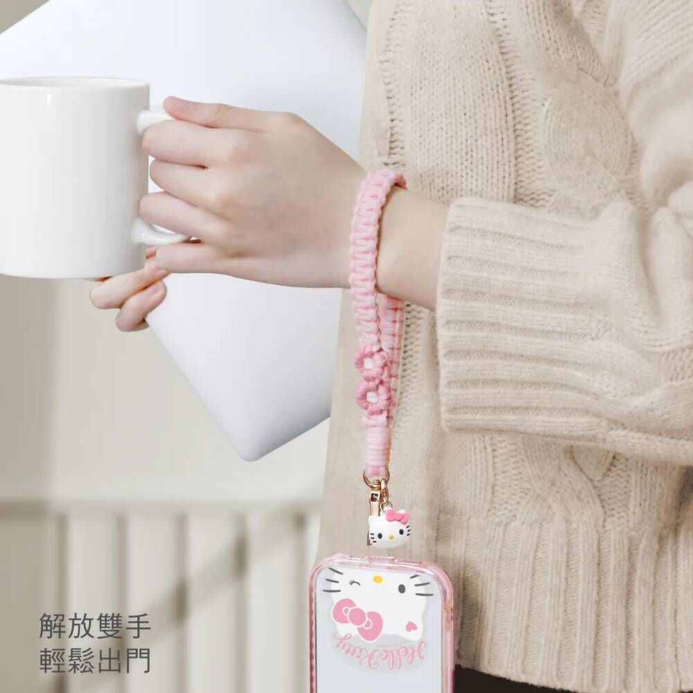 三麗鷗家族 公仔吊飾編織手機防丟掛繩 [共5款可選擇]