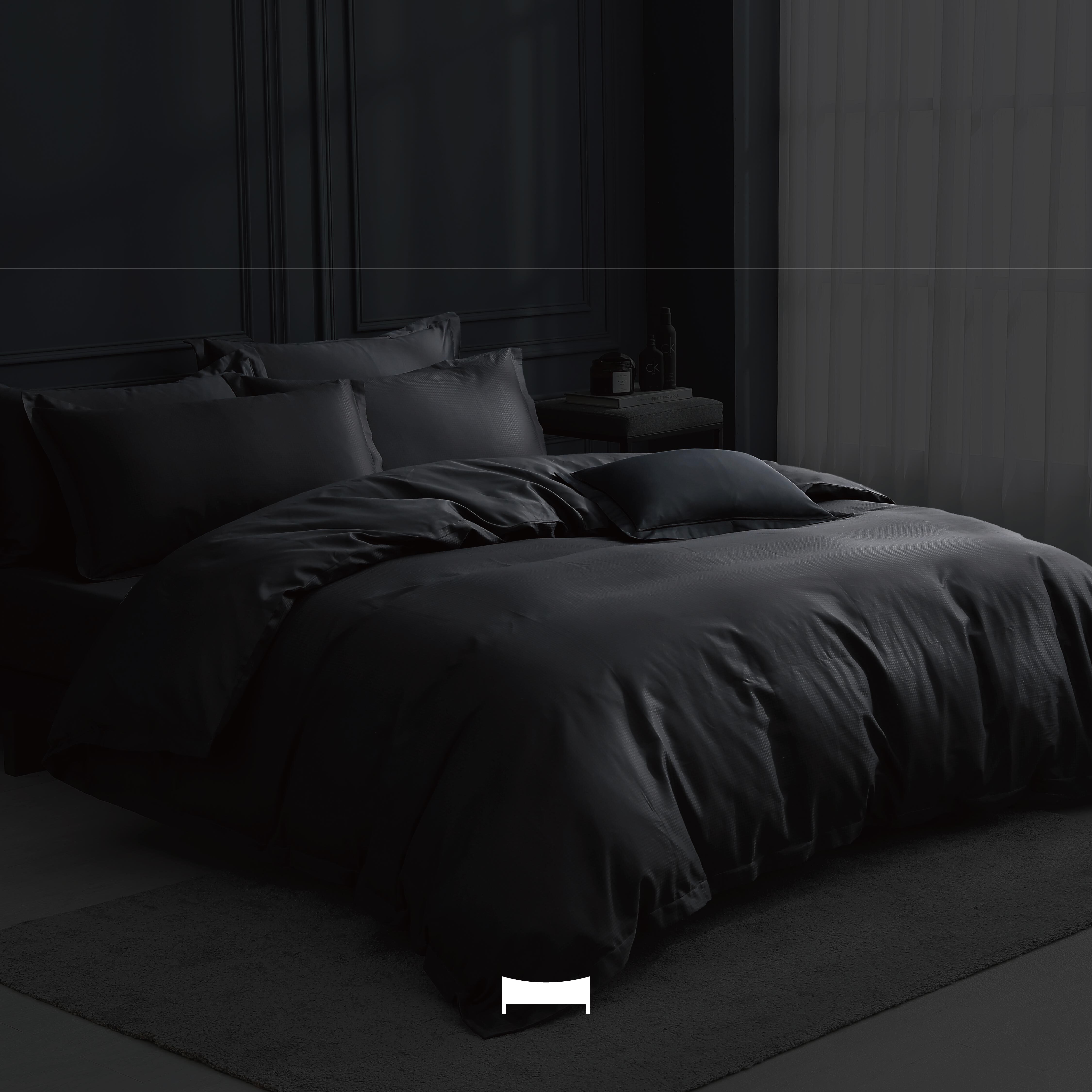 暗眠MORE｜100支匹馬棉《叢林暗夜灰 FOREST》