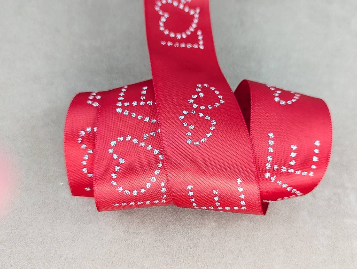 閃鑽LOVE/緞面/38mm