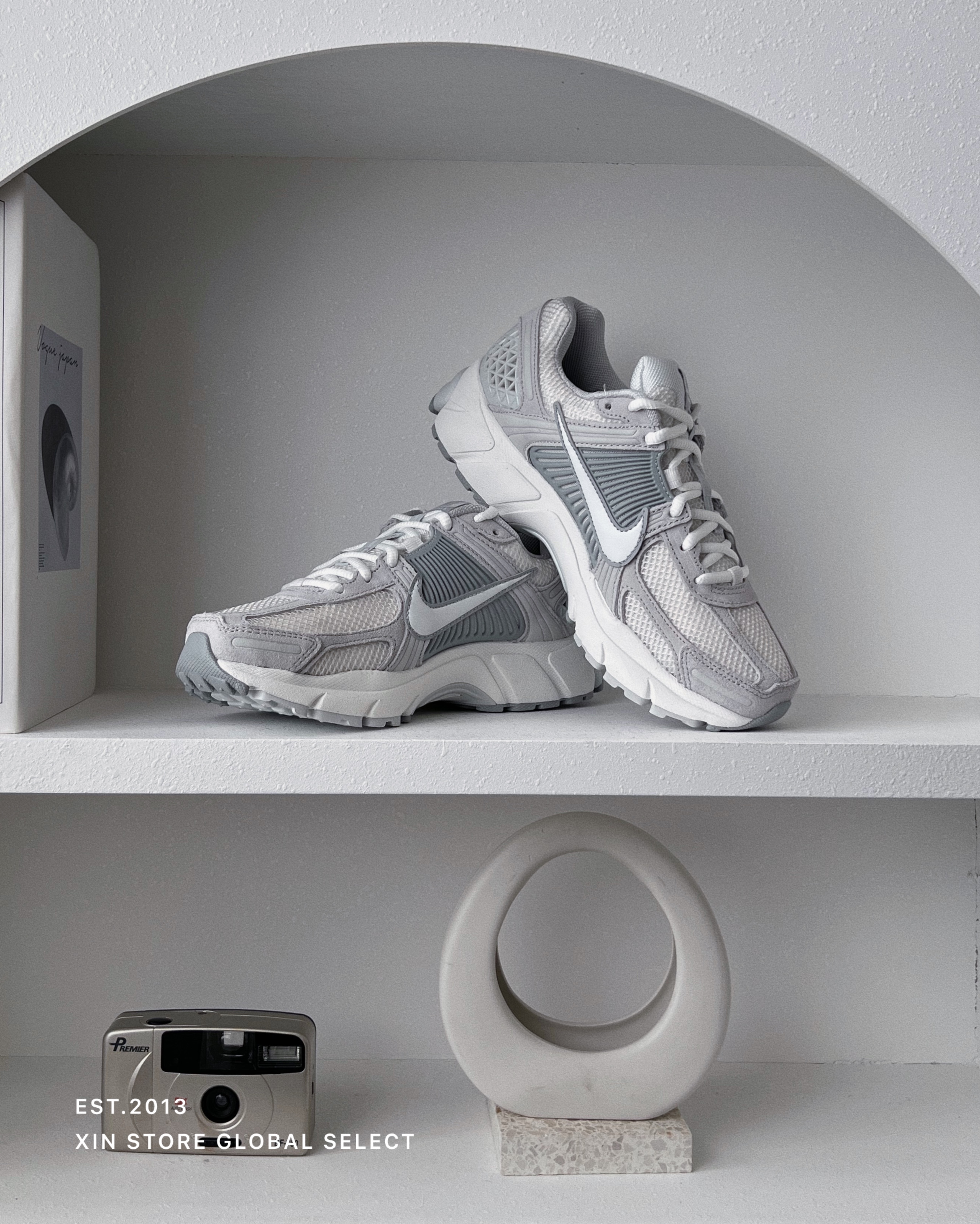 <現貨!!>Nike Zoom Vomero 5 復古 淺灰 灰白 運動鞋