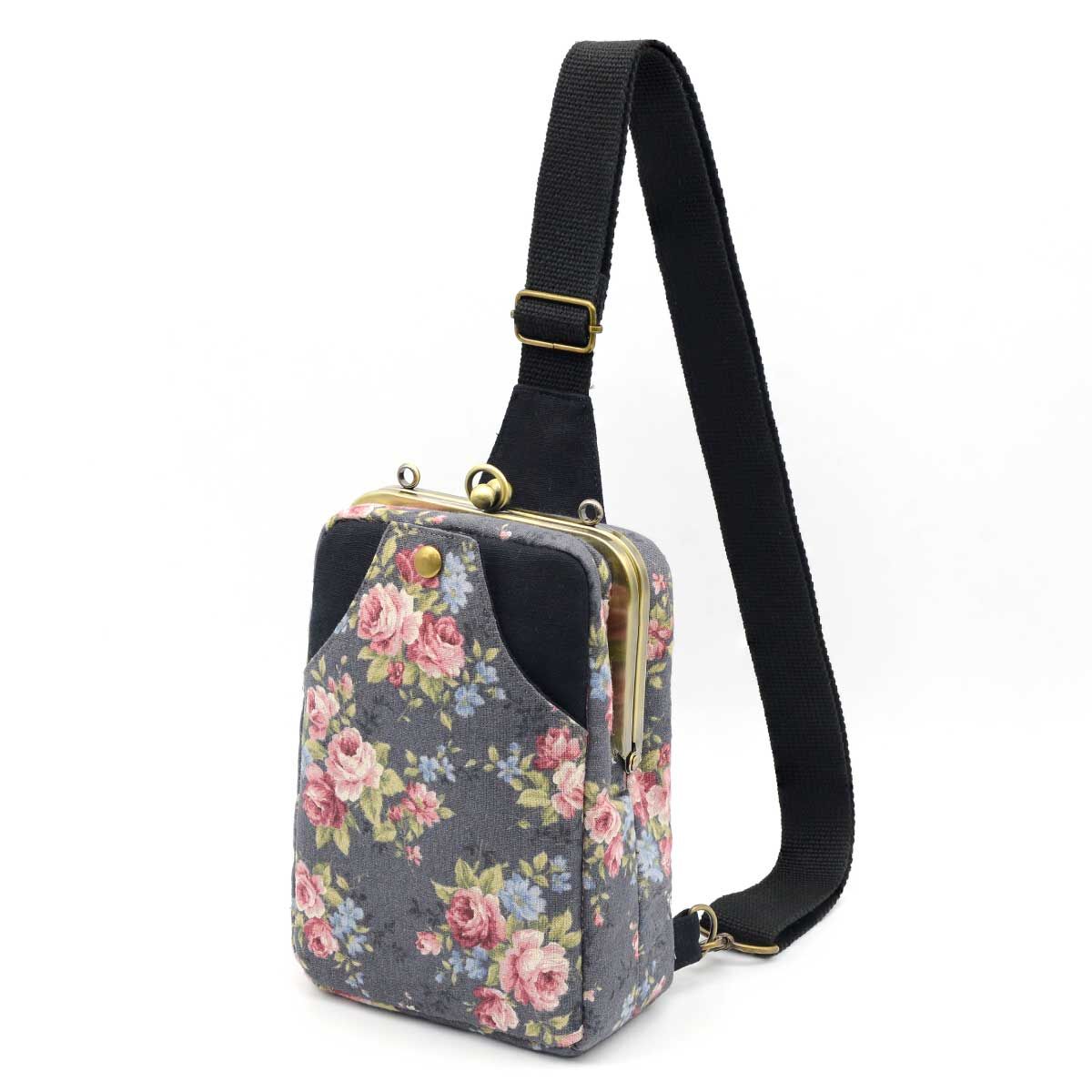 口金單肩斜背包【成品包】最後一個