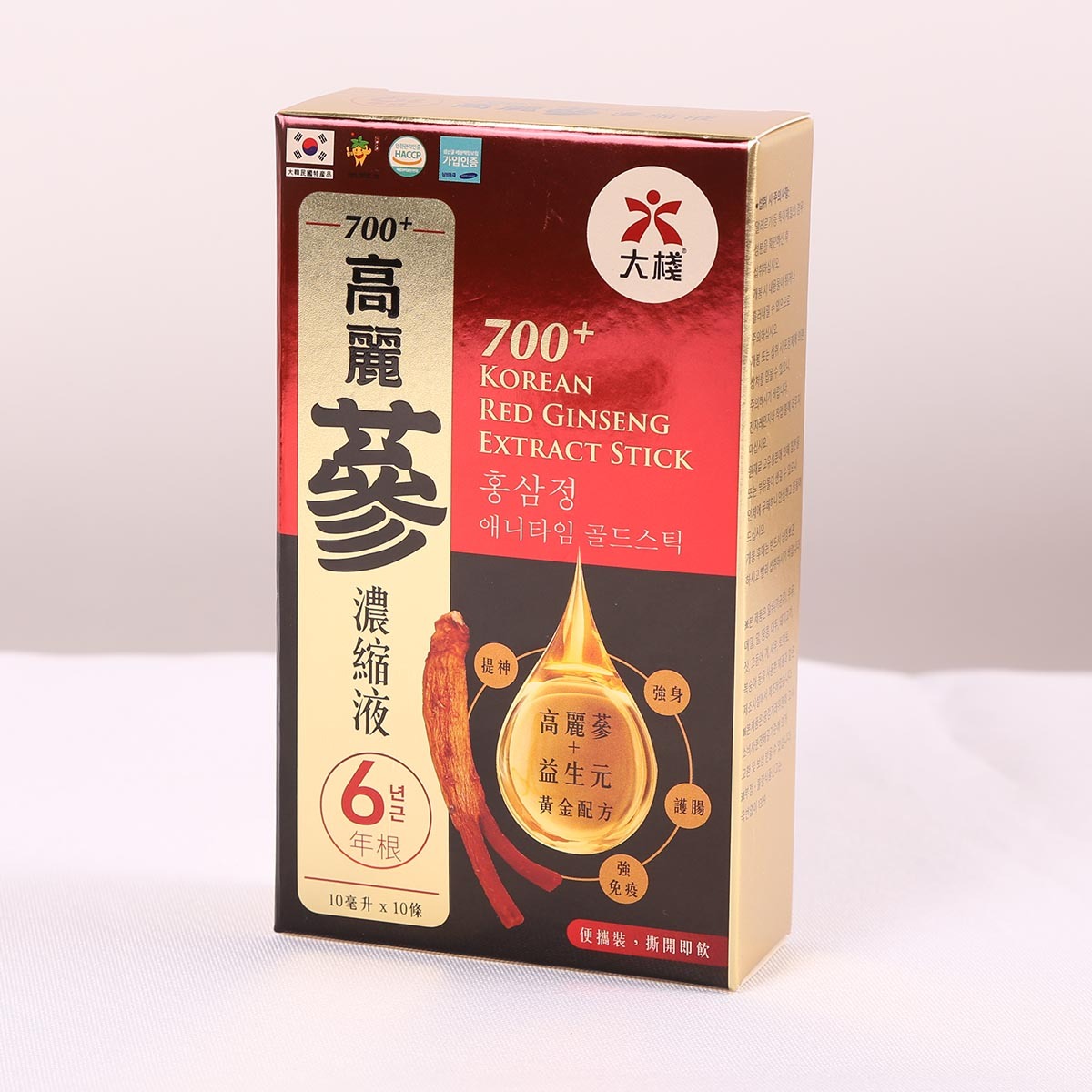 24 X 韓國6年根高麗參濃縮液