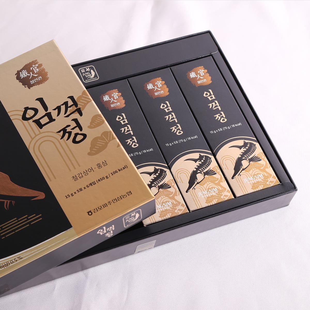 補氣強骨精華 - 韓國高麗參鱘龍軟骨素 (15克 x 30包 )