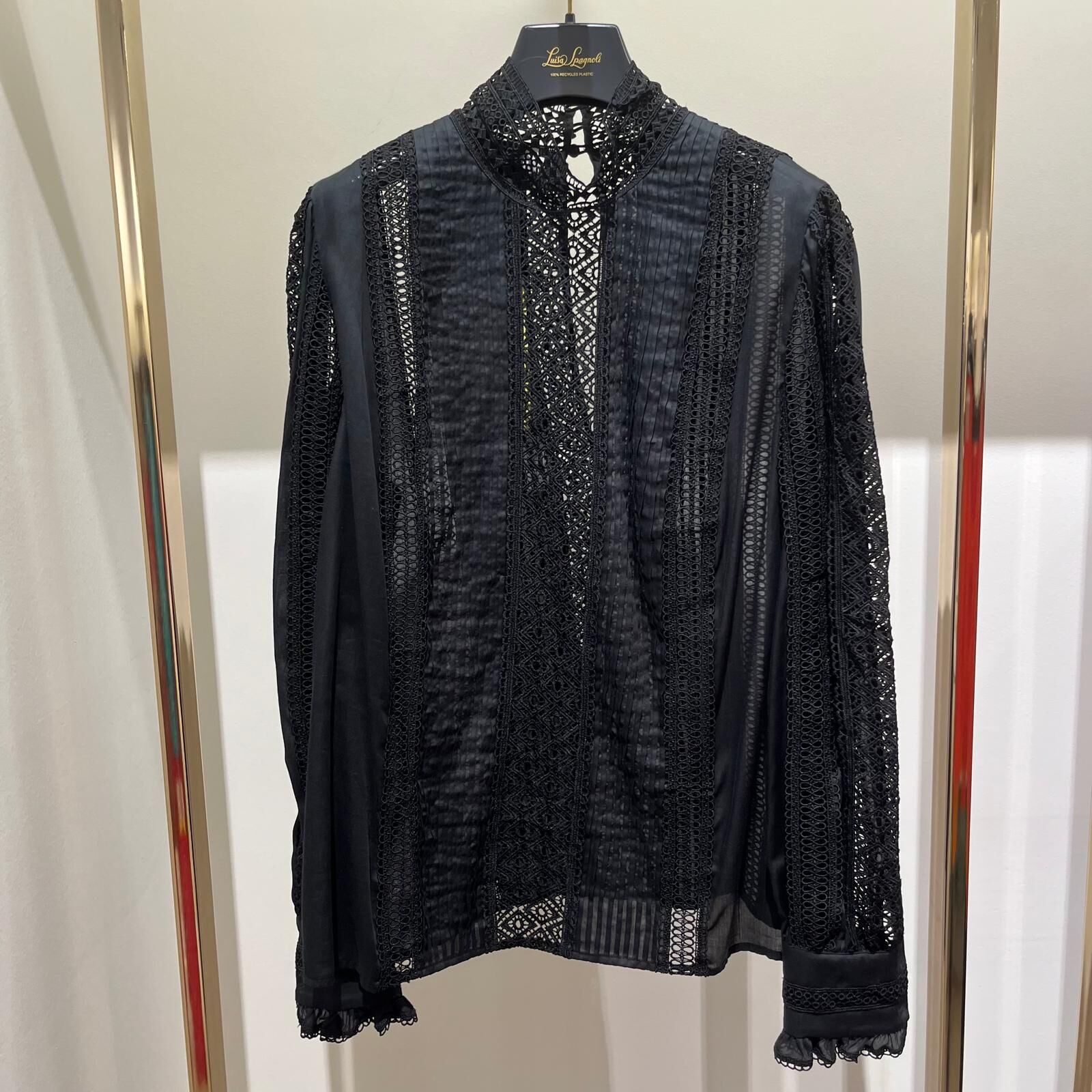 1LS0625-047 LUISA SPAGNOLI Biosfera Black #0101 (C-EU-E)