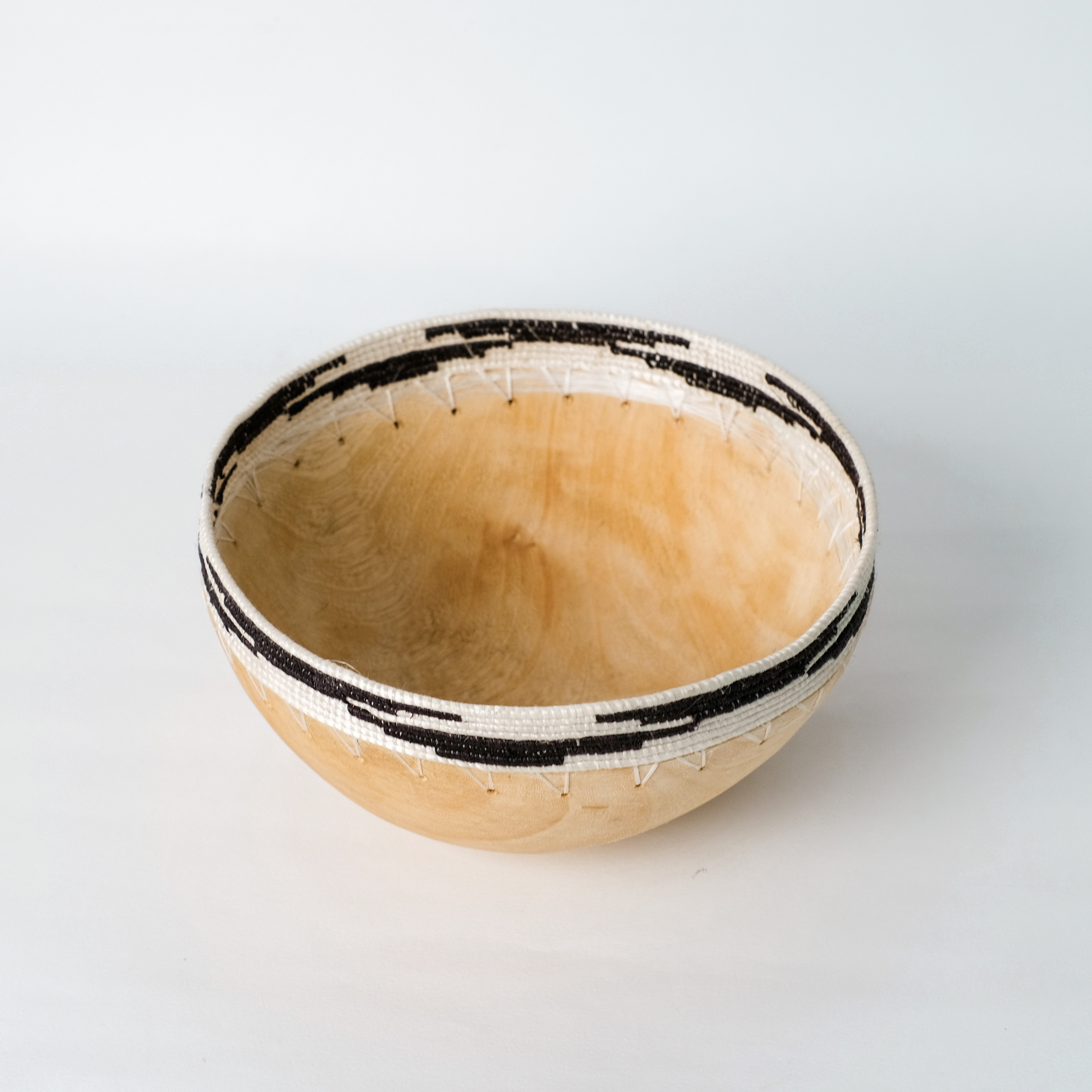 香草編織｜編織木碗 A2 - 18cm｜盧安達