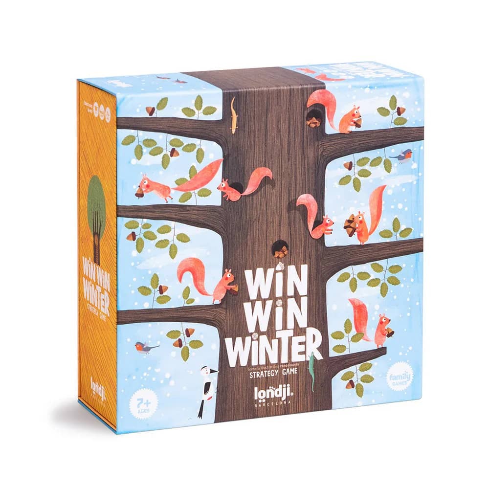 Londji收集果實戰策遊戲，松鼠趕在冬天到來前，收集最後的果實。策略比賽，得到最多果實就是贏家。