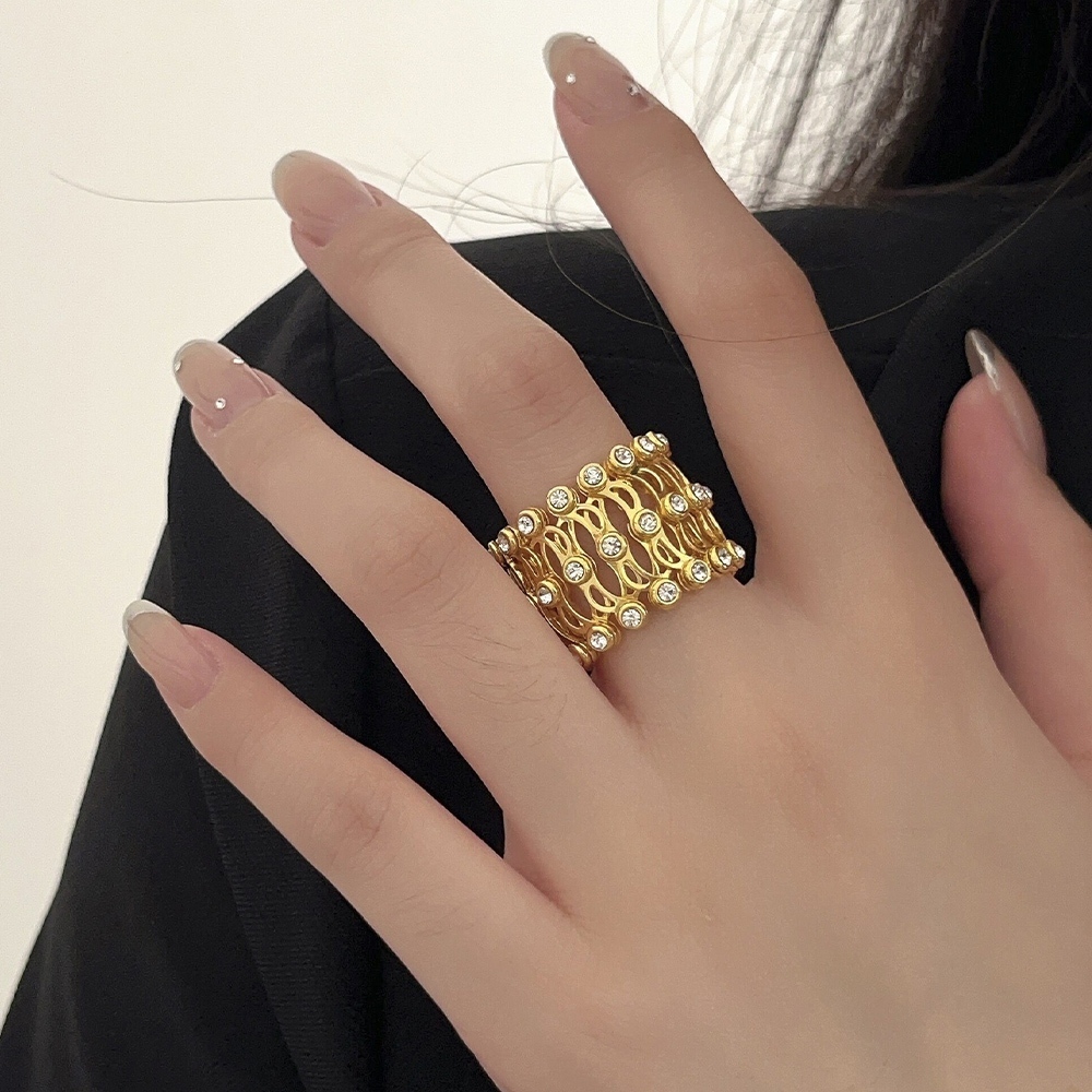 戒指 手鐲 一體兩用 伸縮戒指 s925純銀 女生戒指 女生手鐲 銀飾 飾品 鑲鑽戒指 手環 甜酷風 送禮 百搭 476