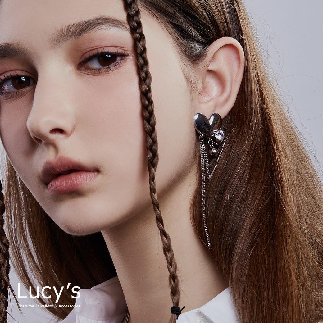 拼湊愛情 耳環 (二色) (121696/121697)