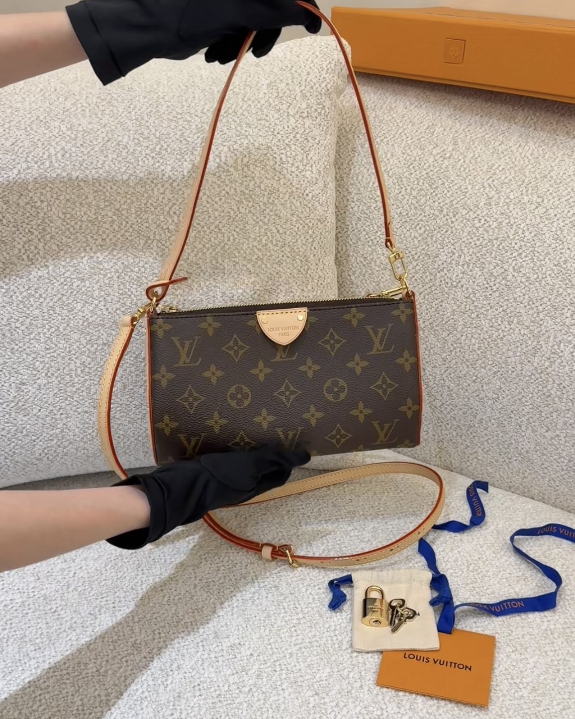 LV｜PPOCHETTE TIRETTE 麻將包 棕色老花 M12859