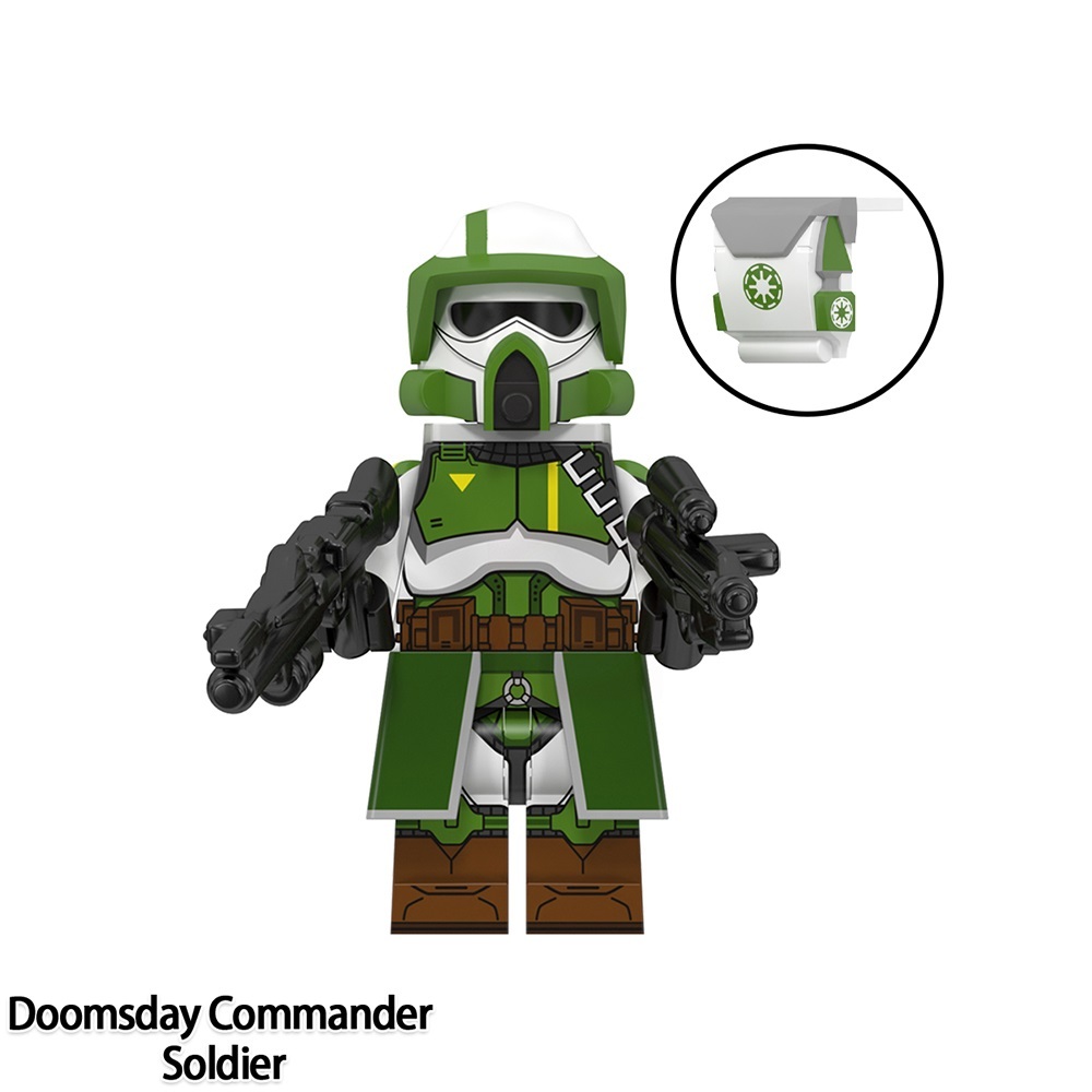 Star Wars Doomsday Commander Soldier Custom Minifigures Minifigs Fit Lego WM6125 WM2239