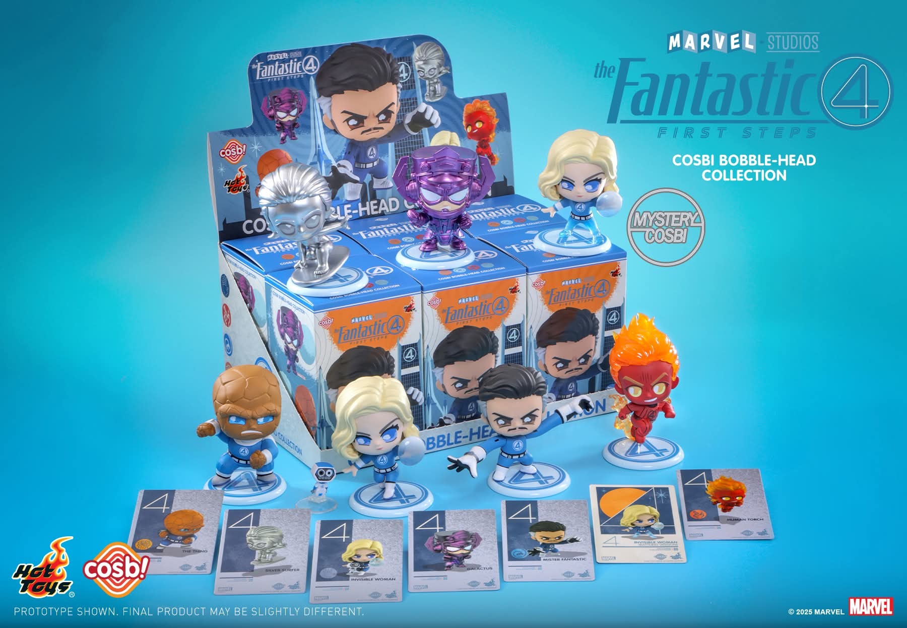 Hot Toys The Fantastic Four: First Steps Cosbi