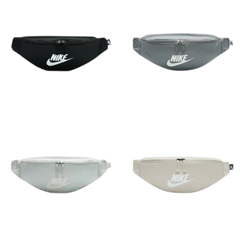 Nike Heritage 字勾腰包 黑 DB0490-010 灰 DB0490-084 白 DB0490-104 綠 DB0490-370