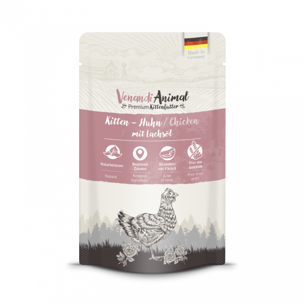 幼貓主食餐包-鮮雞 (125g)