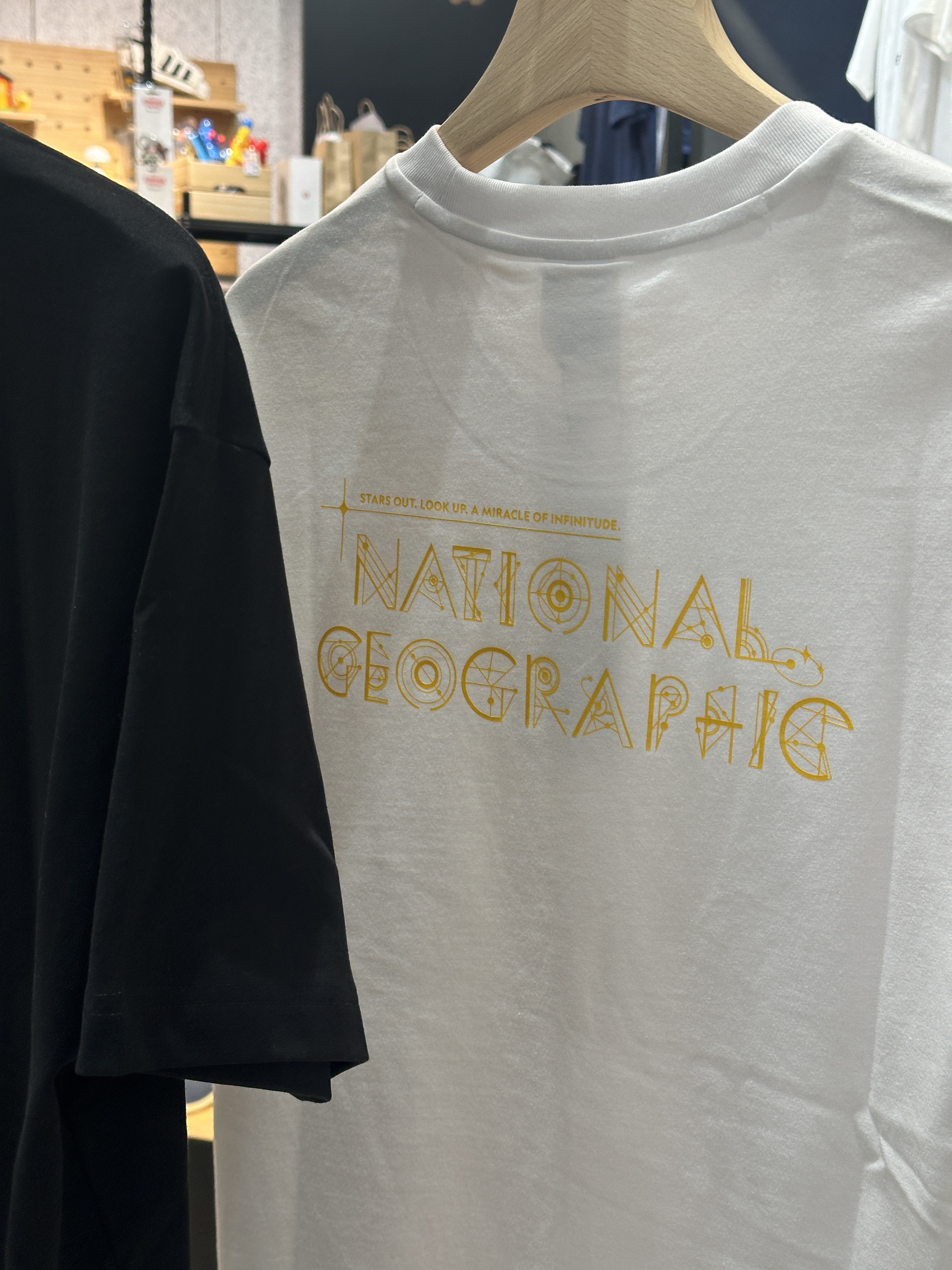 【現貨】NATIONAL GEOGRAPHIC 國家地理 星系LOGO 寬鬆 短tee N252UTS070
