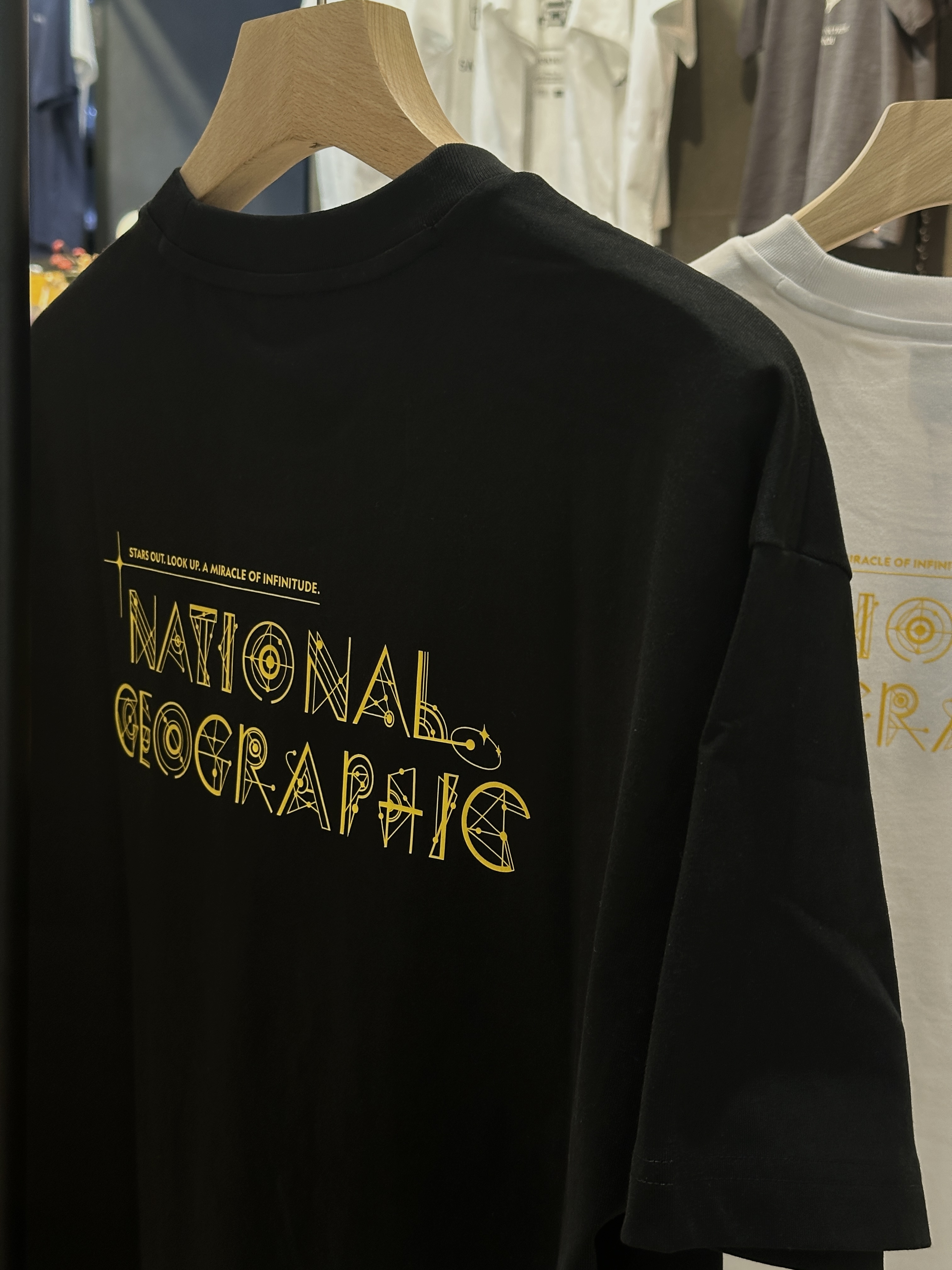 【現貨】NATIONAL GEOGRAPHIC 國家地理 星系LOGO 寬鬆 短tee N252UTS070