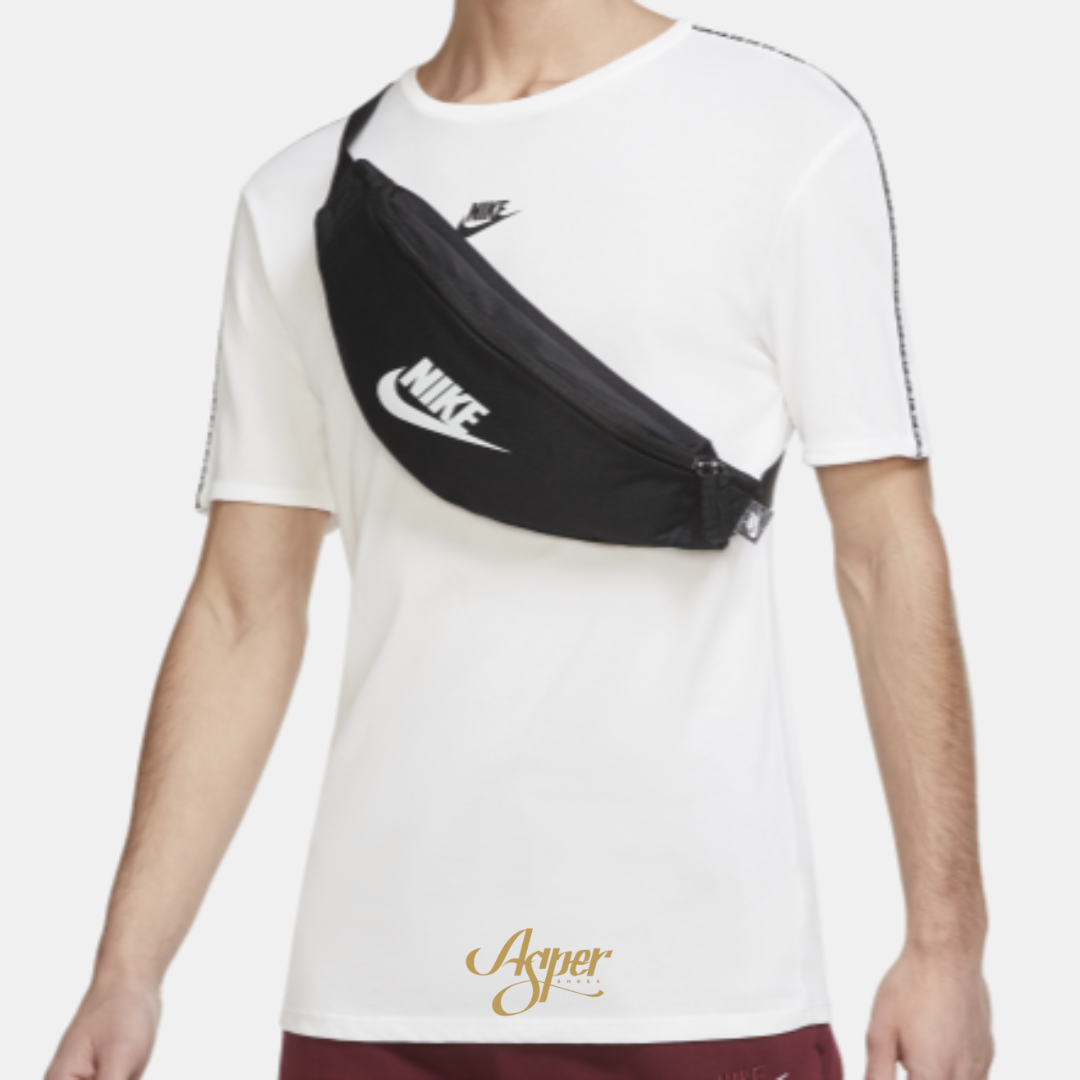 Nike Heritage 字勾腰包 黑 DB0490-010 灰 DB0490-084 白 DB0490-104 綠 DB0490-370