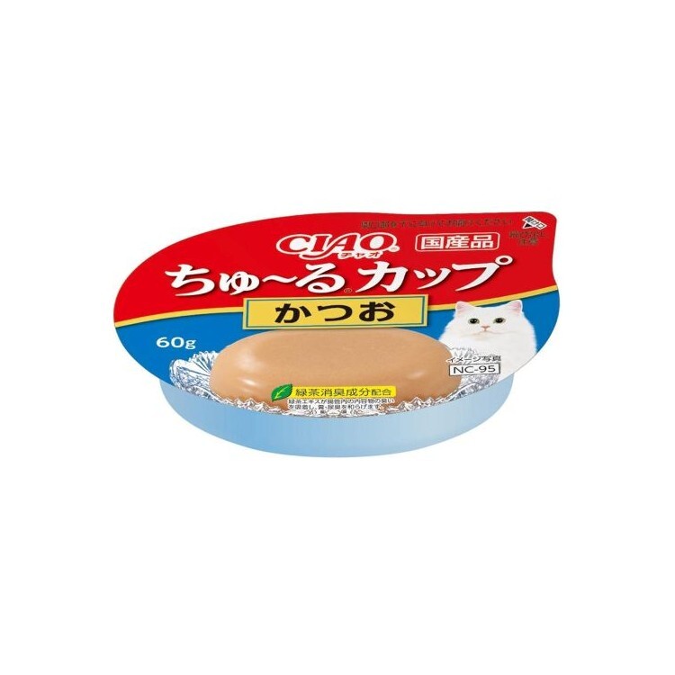 CIAO 貓用 鰹魚果凍杯 60g