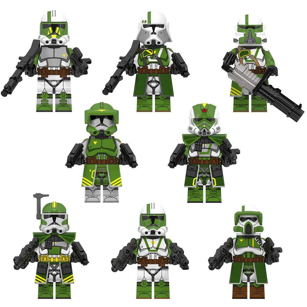 Star Wars Minifigures Minifigs Set Fit Lego WM6125