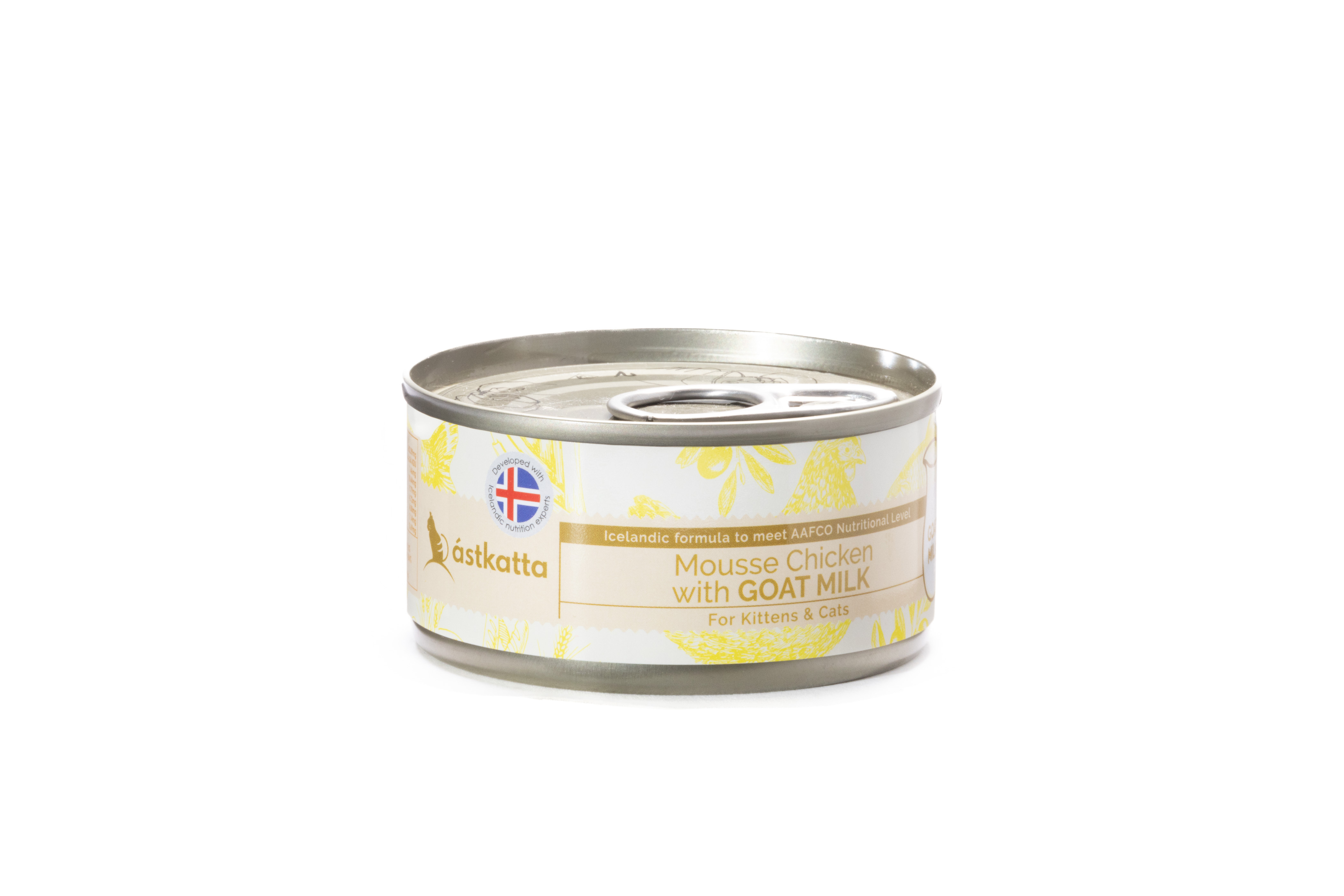 慕絲貓主食罐-羊奶雞肉 (幼貓+成貓) (80g)