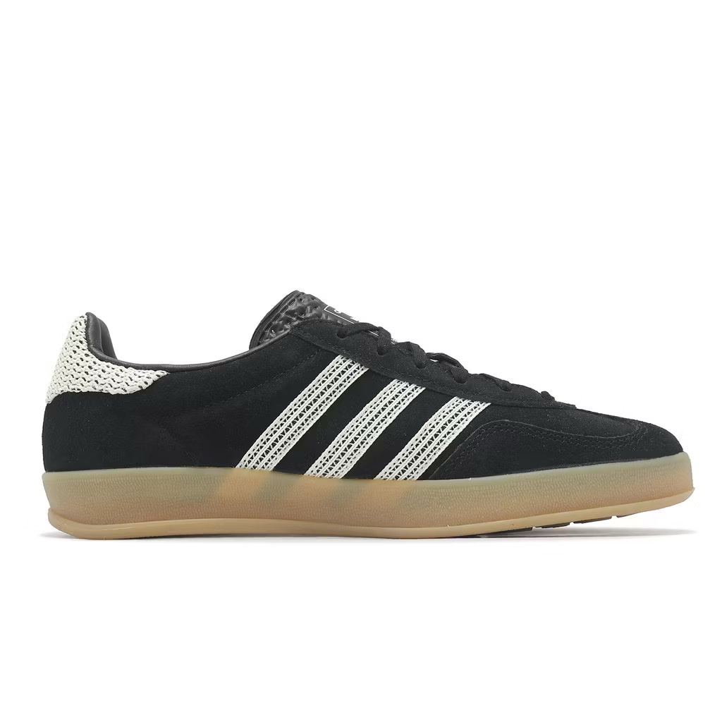 Adidas Gazelle Indoor W 女鞋 黑 膠底 德訓鞋 三葉草 JI2755