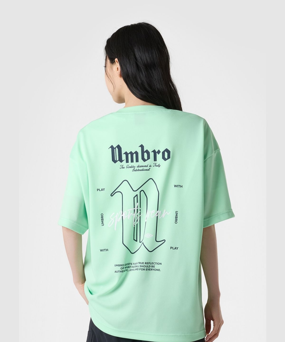 【代購】UMBRO Cool Pique Letter 草寫 文字 短袖 短T UQ321CRS73