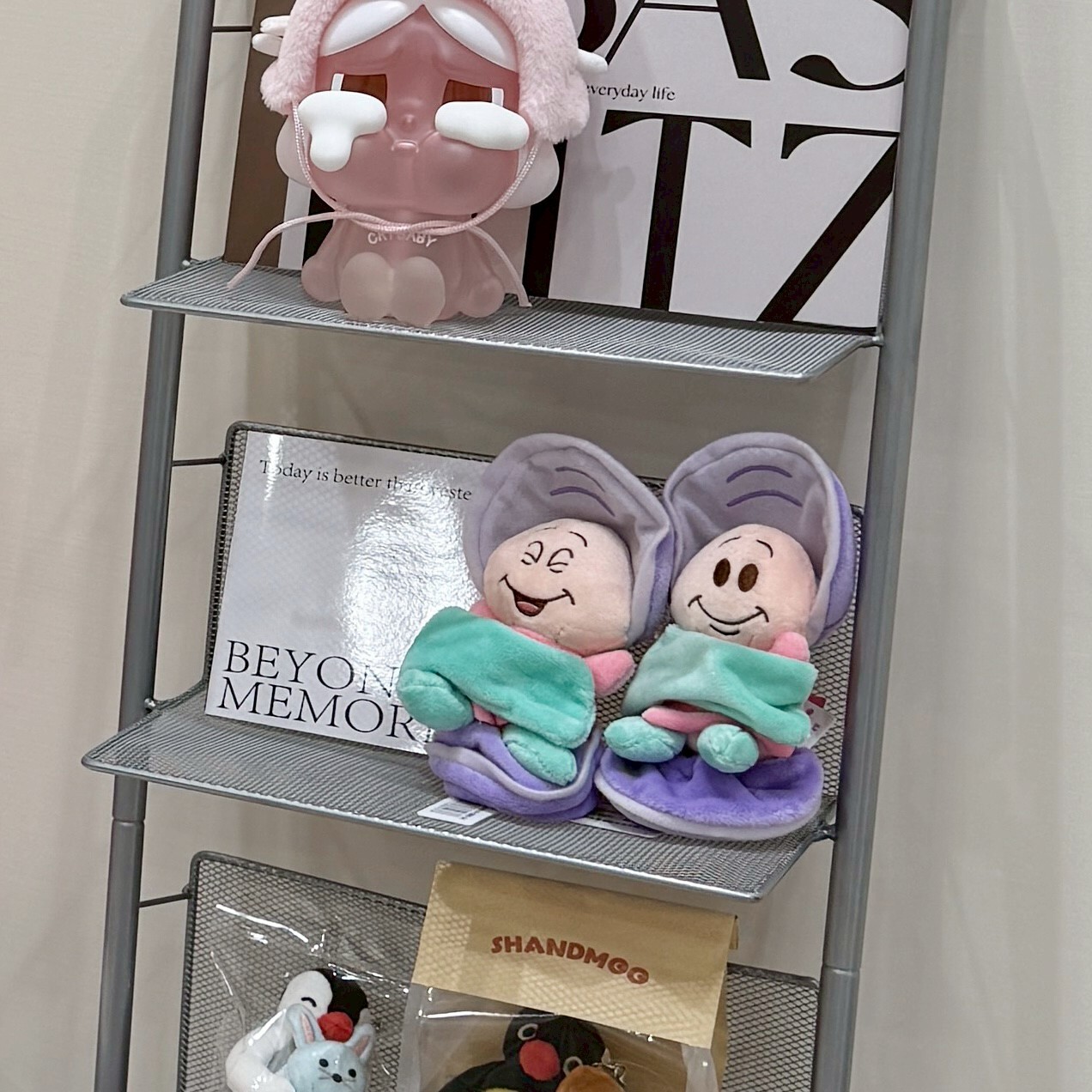 迪士尼 愛麗絲夢遊仙境 牡蠣寶寶 珍珠玩偶吊飾