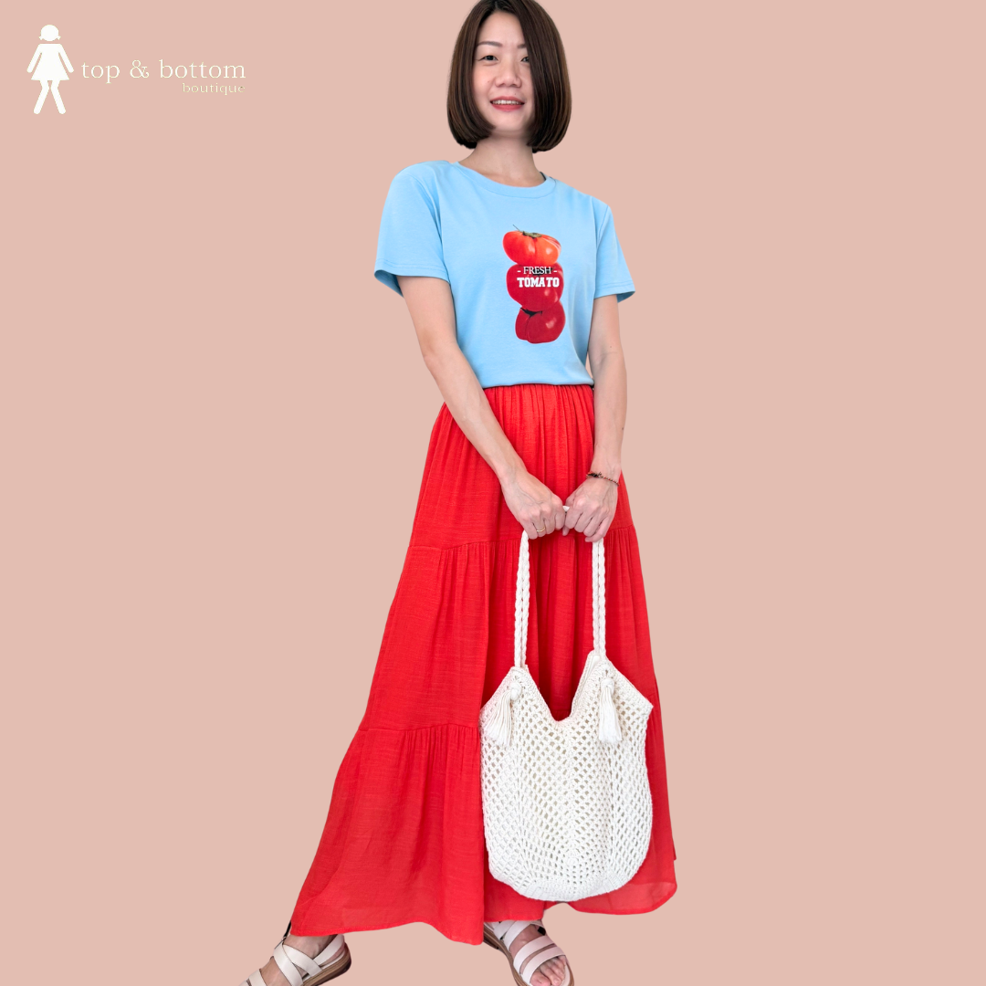 SHORT SLEEVE TOMATO TEE