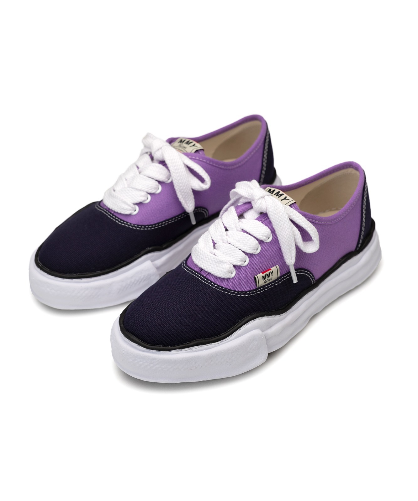 現貨|Miahra Yasuhiro BAKER OG Sole Bicolor Canvas Purple/Navy