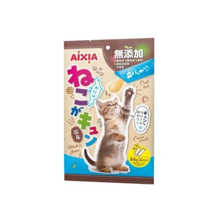 AIXIA 貓用 蟹肉口味 肉醬零食 7g x 12本