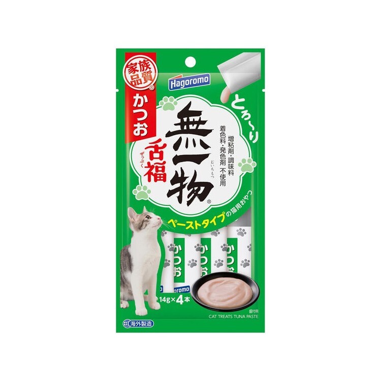 Hagoromo 無一物 無添加 鰹魚肉醬零食 4本