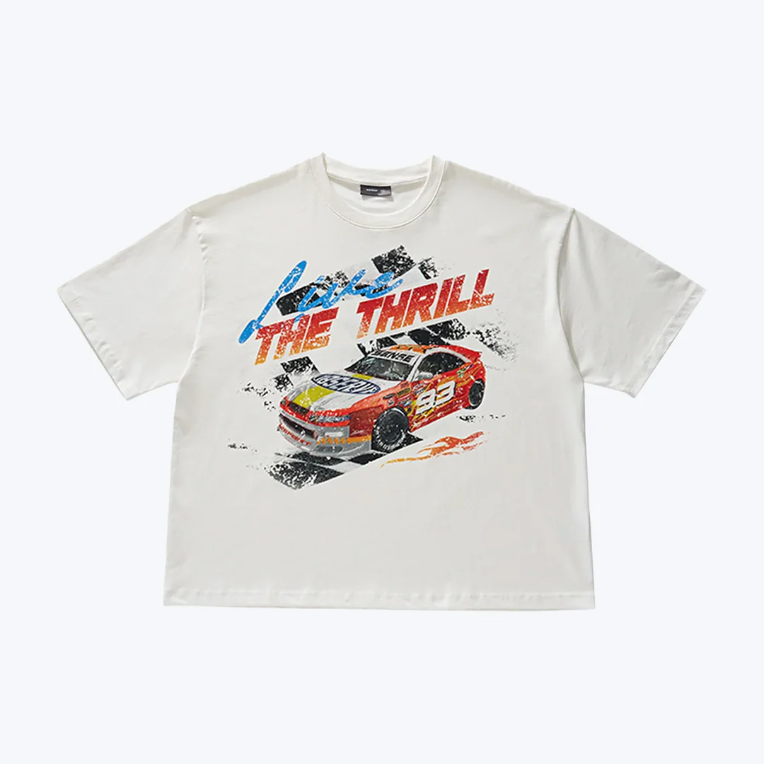 Sense Store M25-T06 Racing Print SS White