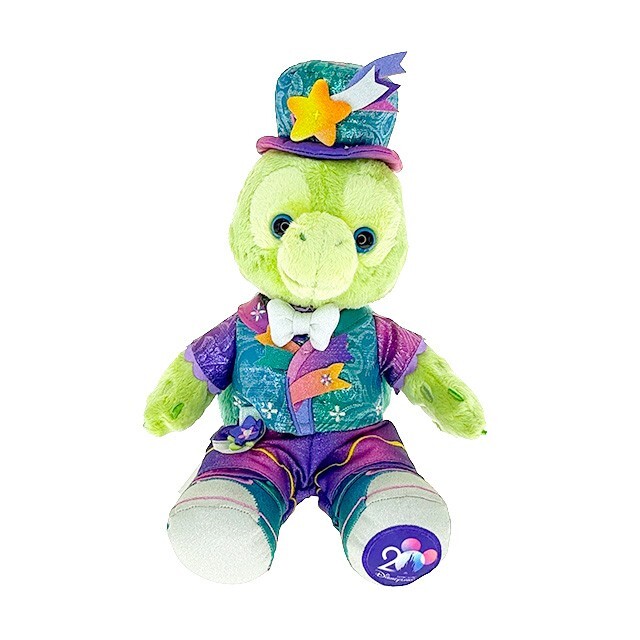 20周年奇妙派對 達菲Duffy與好友 奧樂米拉 海龜 OluMel SS號 娃娃 玩偶 -香港迪士尼樂園