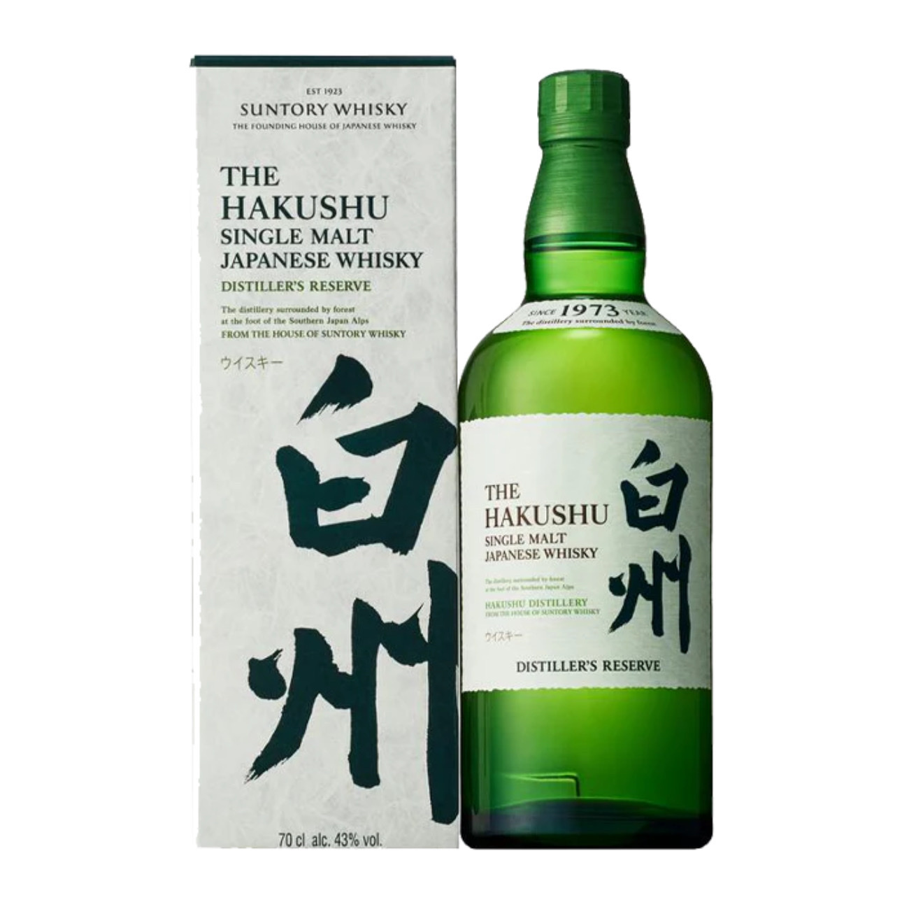 白州單一麥芽威士忌 Hakushu Single Malt Whisky 700ml