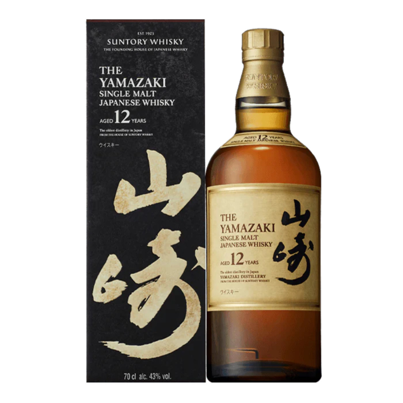 山崎12年 Yamazaki 12 Year Old Whisky 700ml