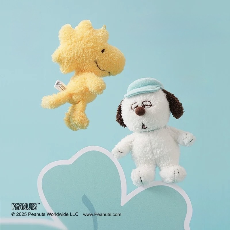 PEANUTS 史努比 放輕鬆系列 毛絨吊飾