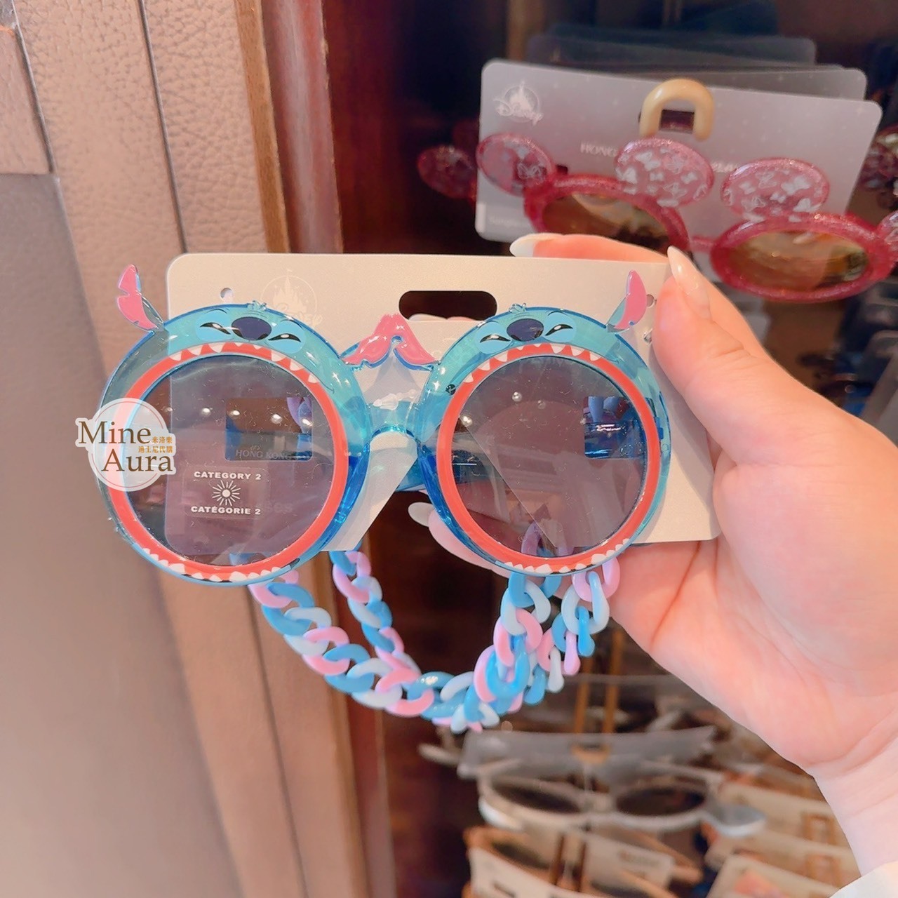 史迪奇 Stitch 造型太陽眼鏡 墨鏡 星際寶貝 Lilo & Stitch -香港迪士尼樂園