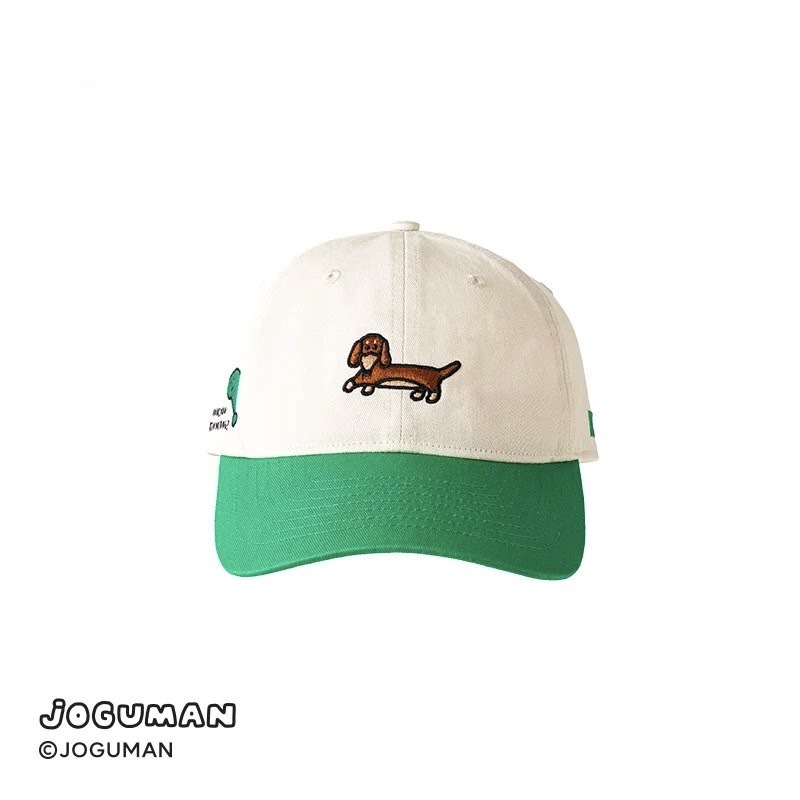 韓國 JOGUMAN WOODY 刺繡棒球帽
