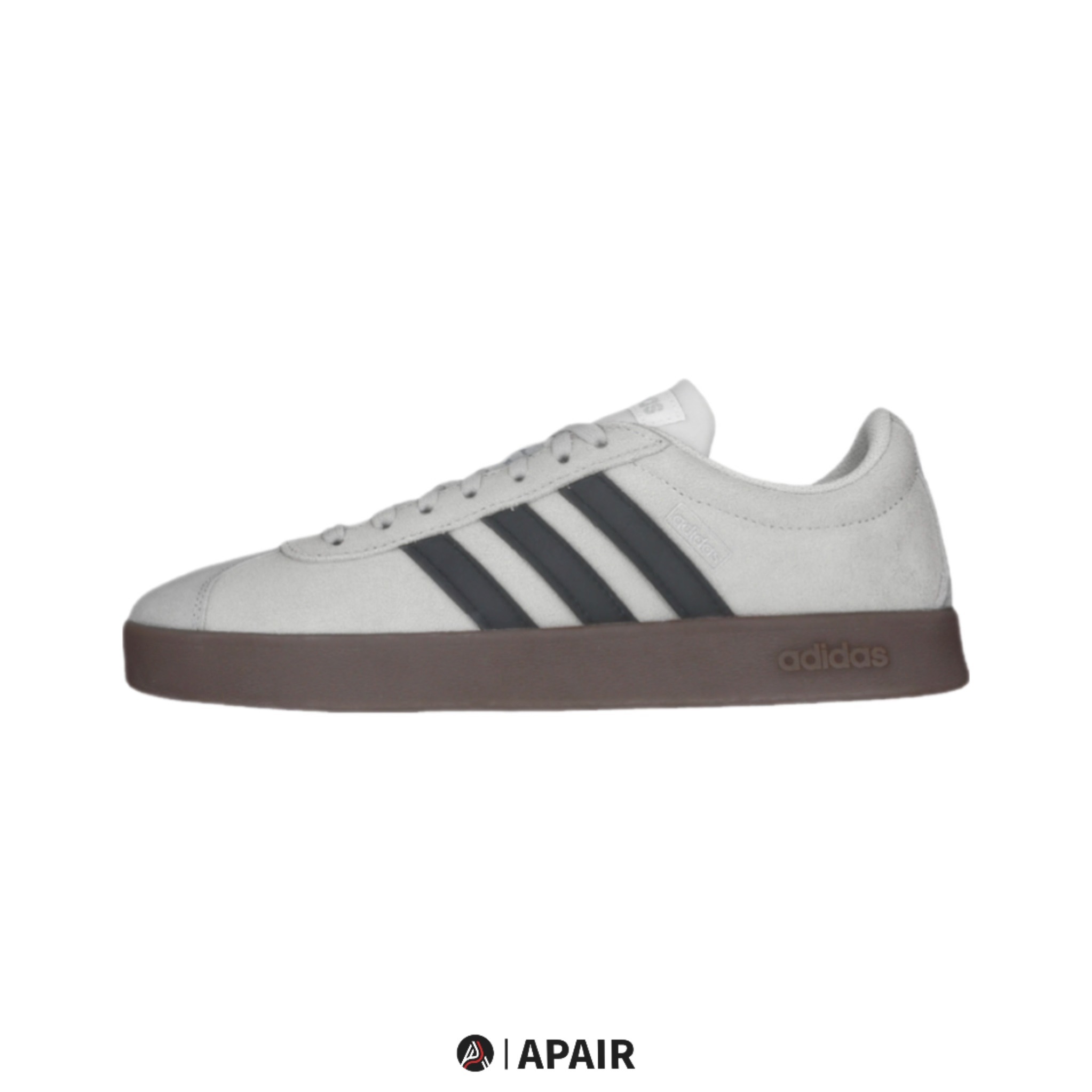 【APAIR】預購 ADIDAS VL COURT 2.0 SAMBA平替款 灰黑 焦糖底 JR2560