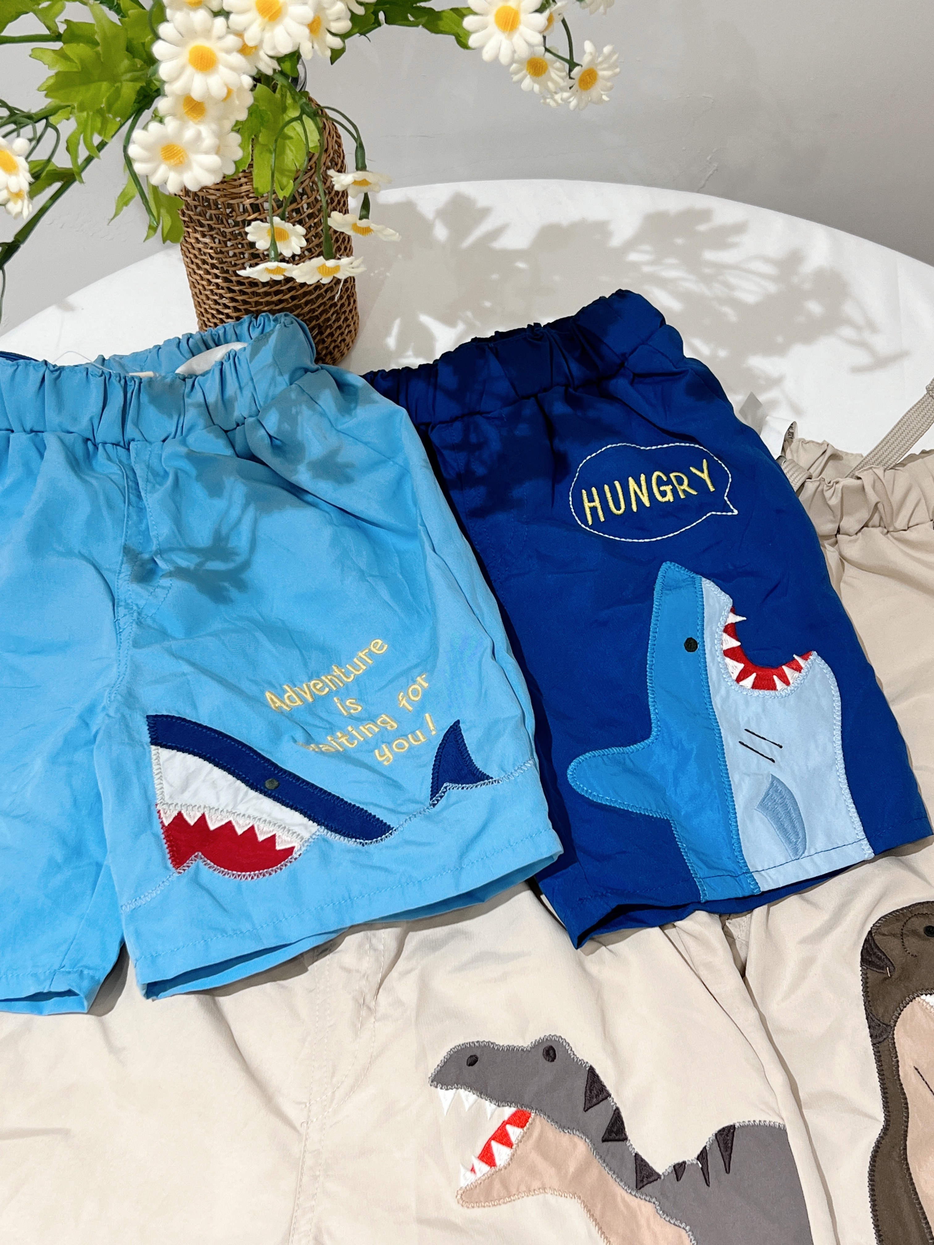 𝐉𝐮𝐨 恐龍/鯊魚泳褲