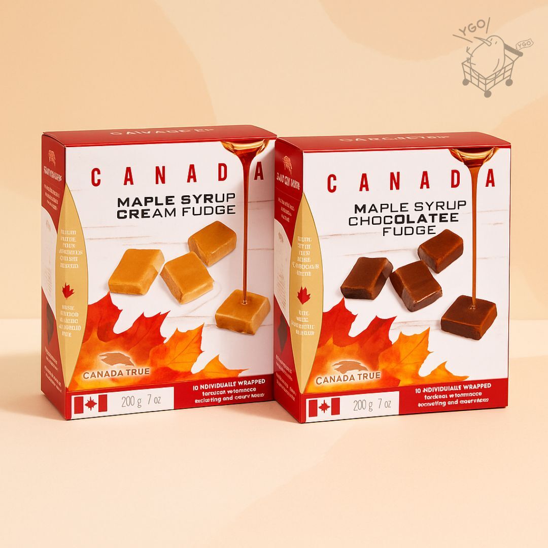 Canada True 楓糖奶油太妃糖 - 原味 & 巧克力 200g