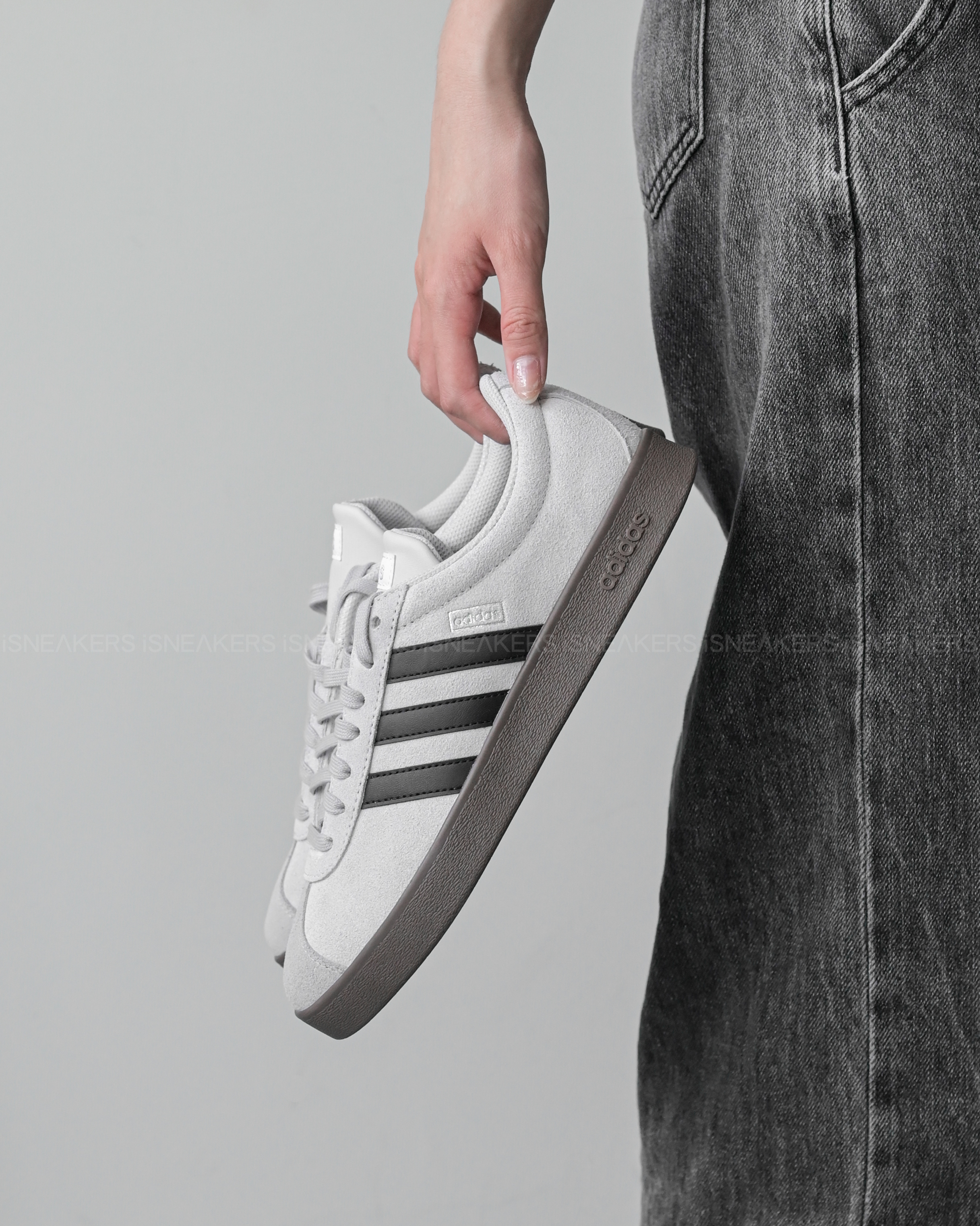 iSNEAKERS | Adidas Neo VL Court "Grey" 米灰 JR2560