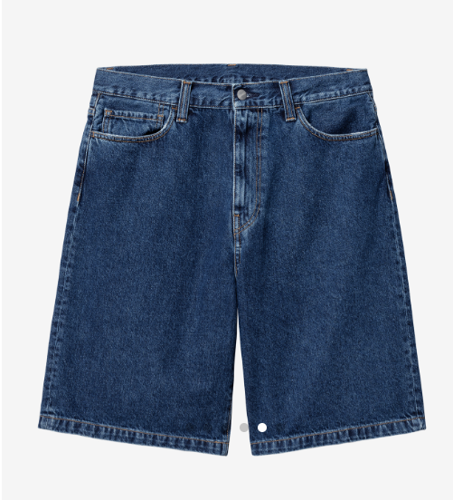 CarharttWip  LANDON 短褲 水洗藍色  JUN25