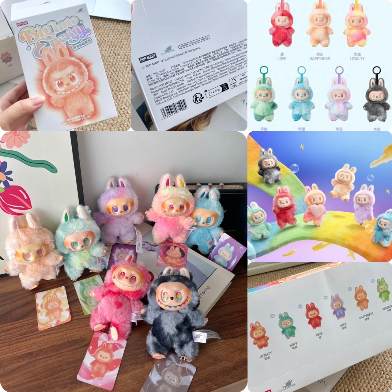 2025新款訂單尾貨THE MONSTERS 最新款- Labubu 馬卡龍 3.0 -2501373