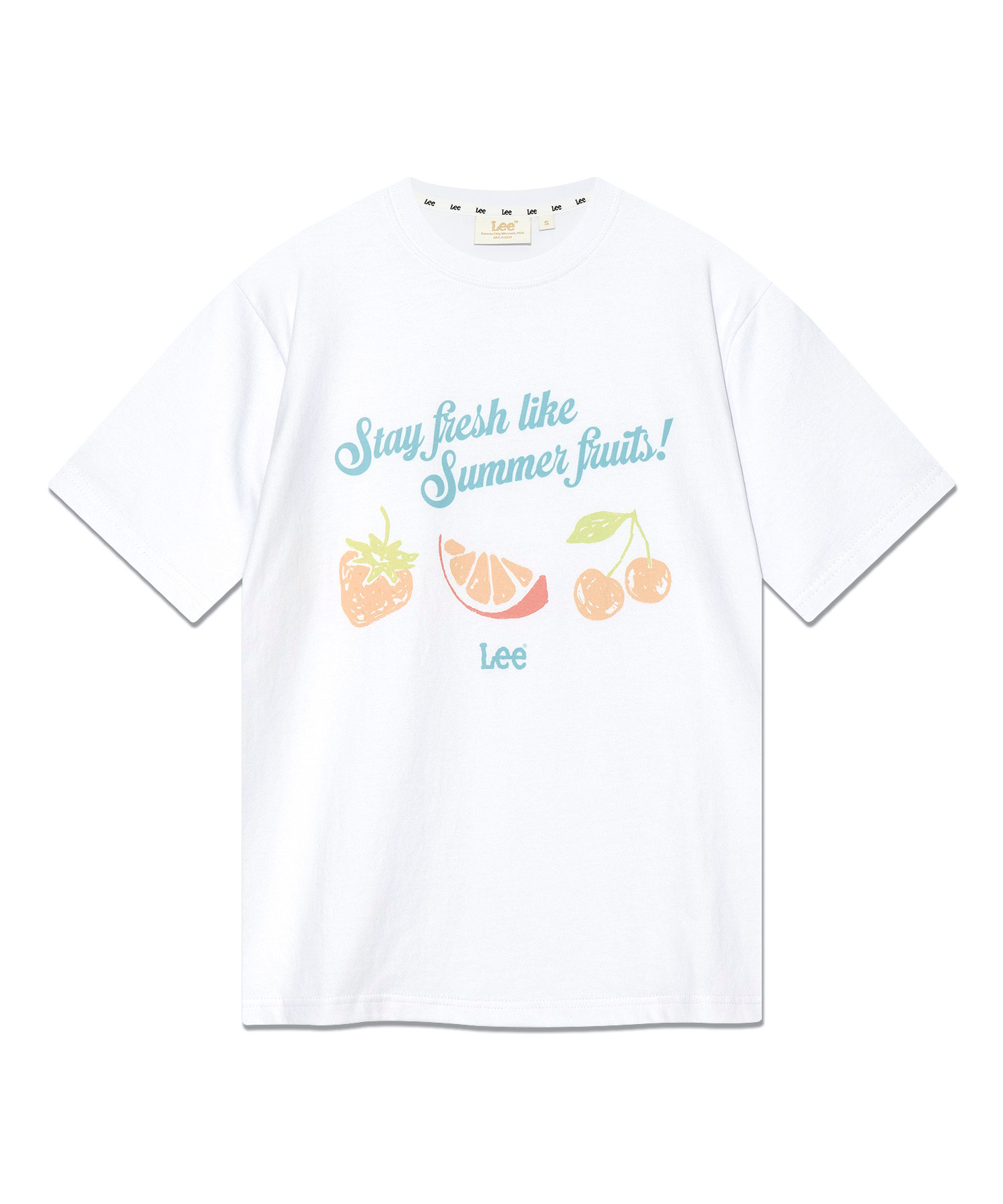 【預購】Lee 女款水果圖案休閒T恤