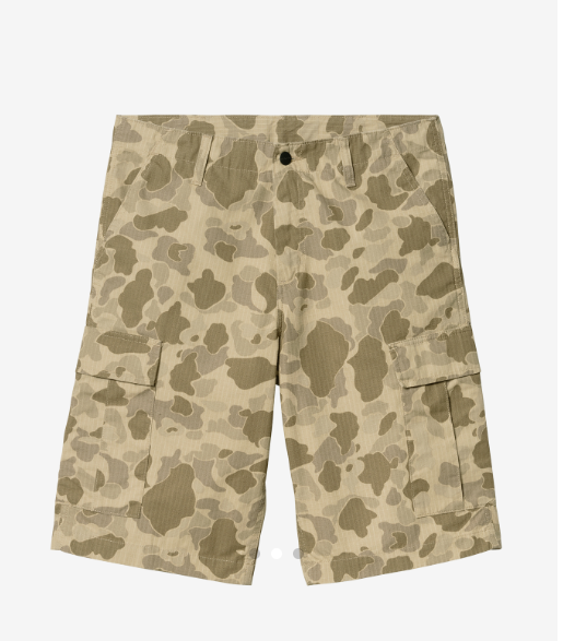 CarharttWip  普通工裝短褲  迷彩  JUN25