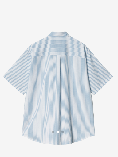 CarharttWip  S/S PHELPS 襯衫 淺藍色   JUN25