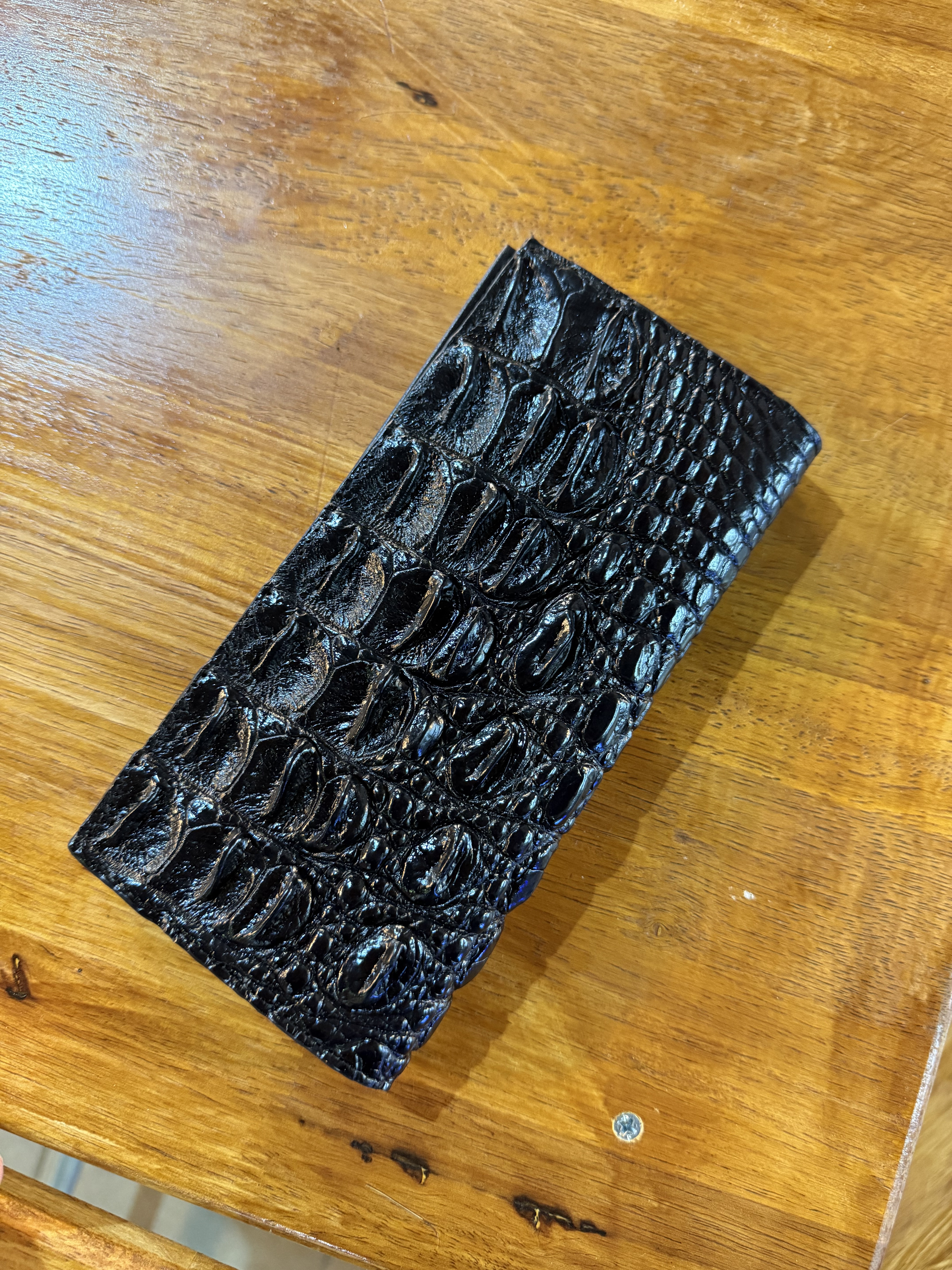 泰國 鱷魚皮銀包（T6 T765）