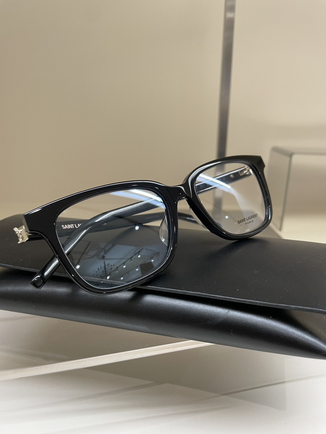 FH55 YSL 黑色平光眼鏡 預購