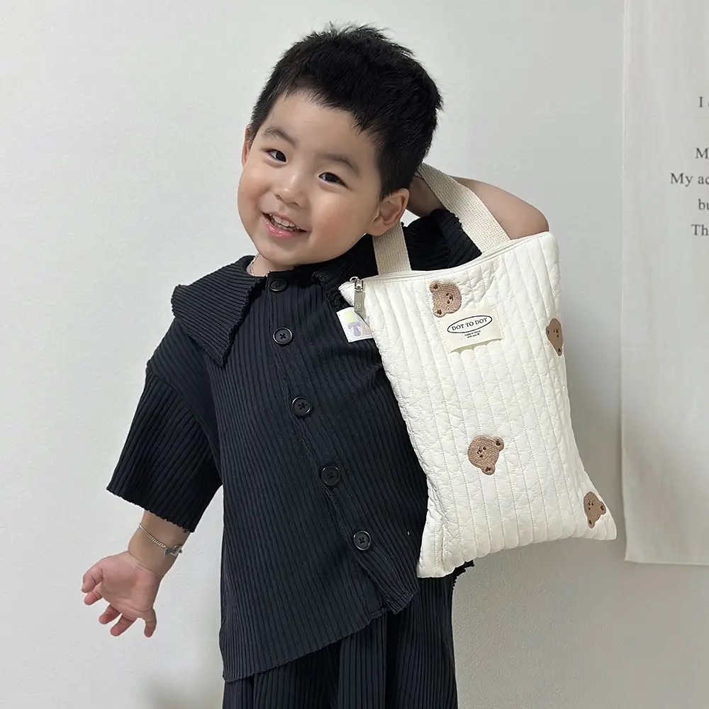 NEW 100支絎縫棉系列-圓圓臉手提袋(單臉/多臉)